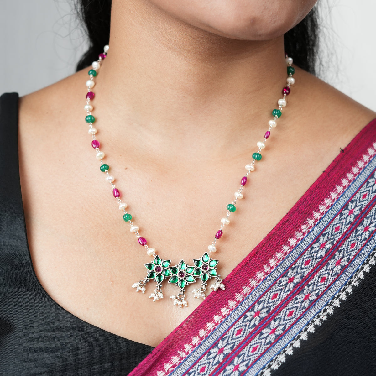 Bageecha Ganthan Set | 92.5 Silver