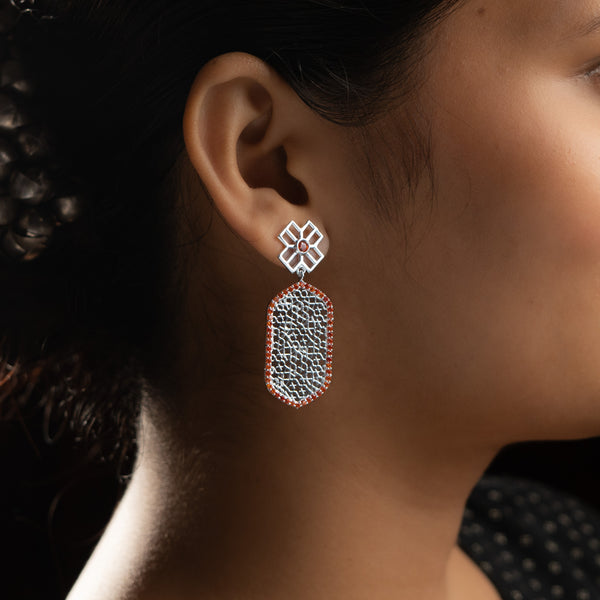 Jharoka / Jaali Inspired Earring | 92.5 Sterling Silver