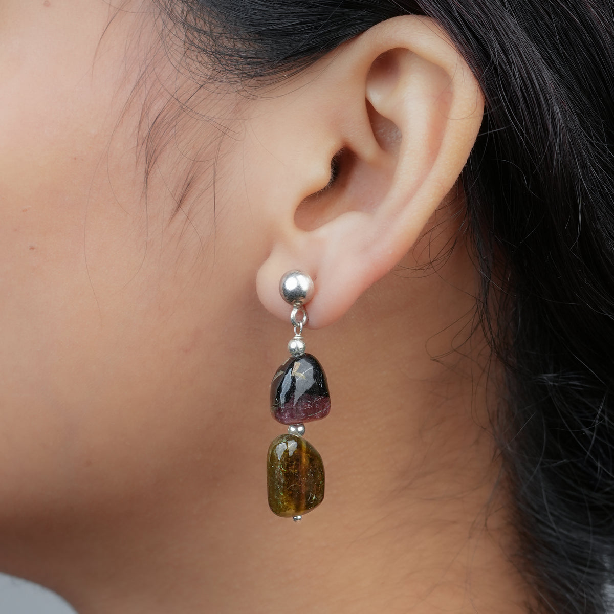 Tourmaline Earrings (Project Handmade)