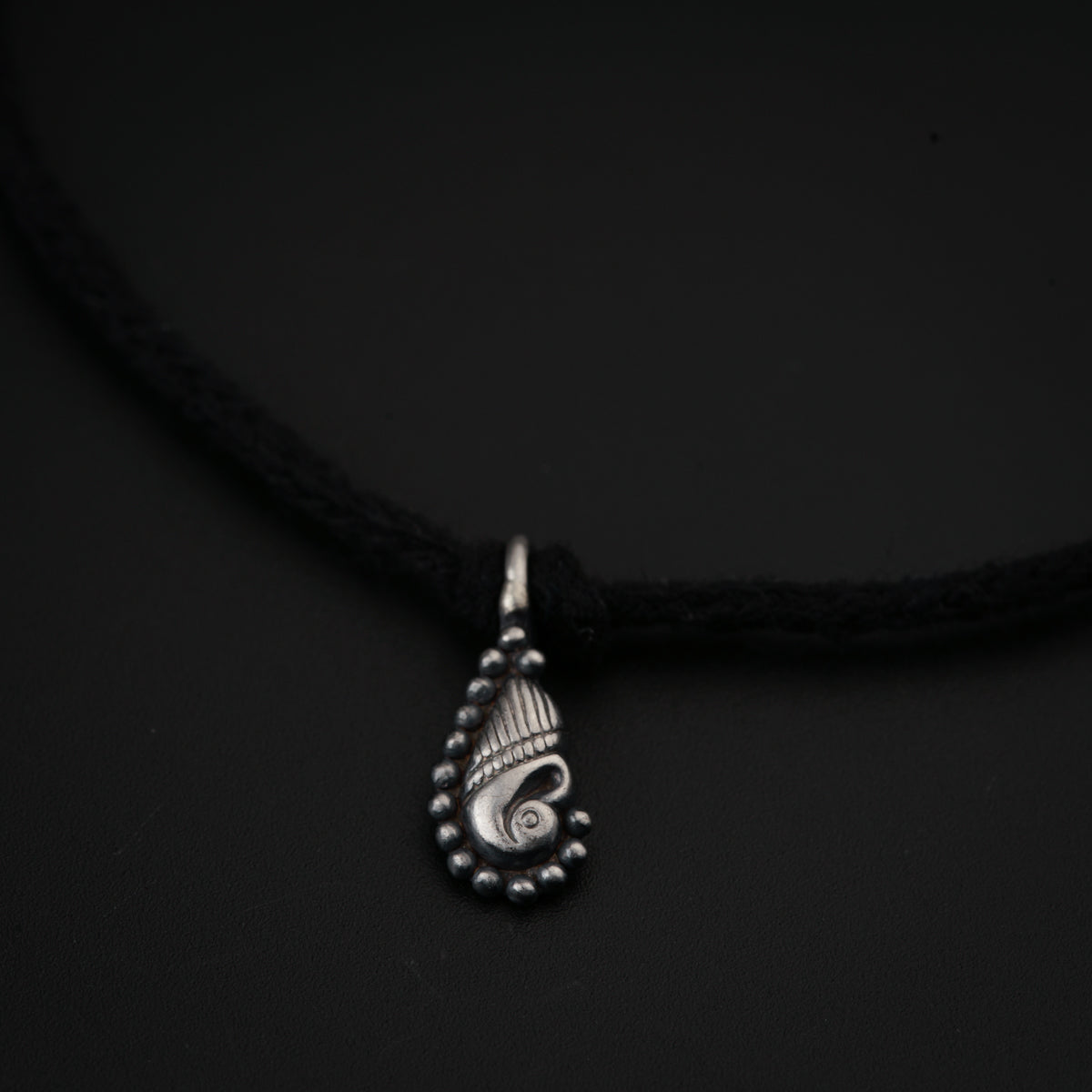 Silver Peacock Anklet