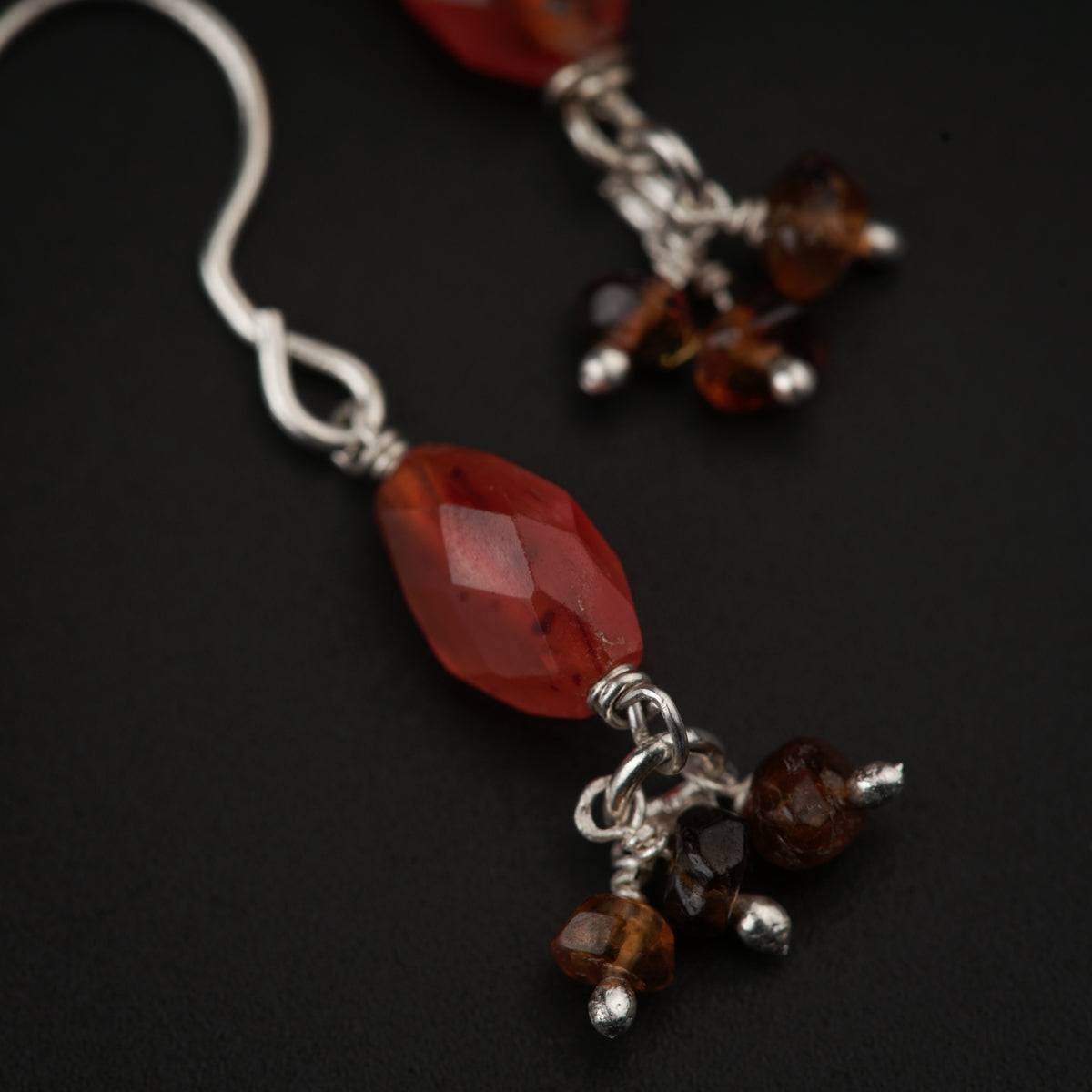 Semi Precious Stones Earring