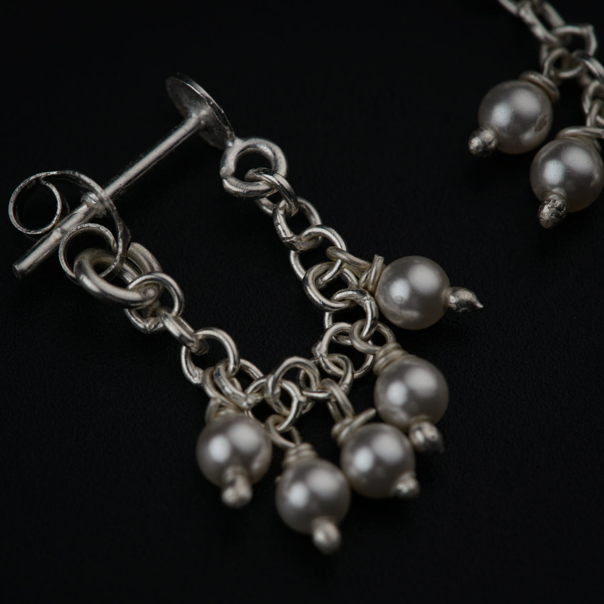 Pearl Trinkets: Dainty Pearl Earrings
