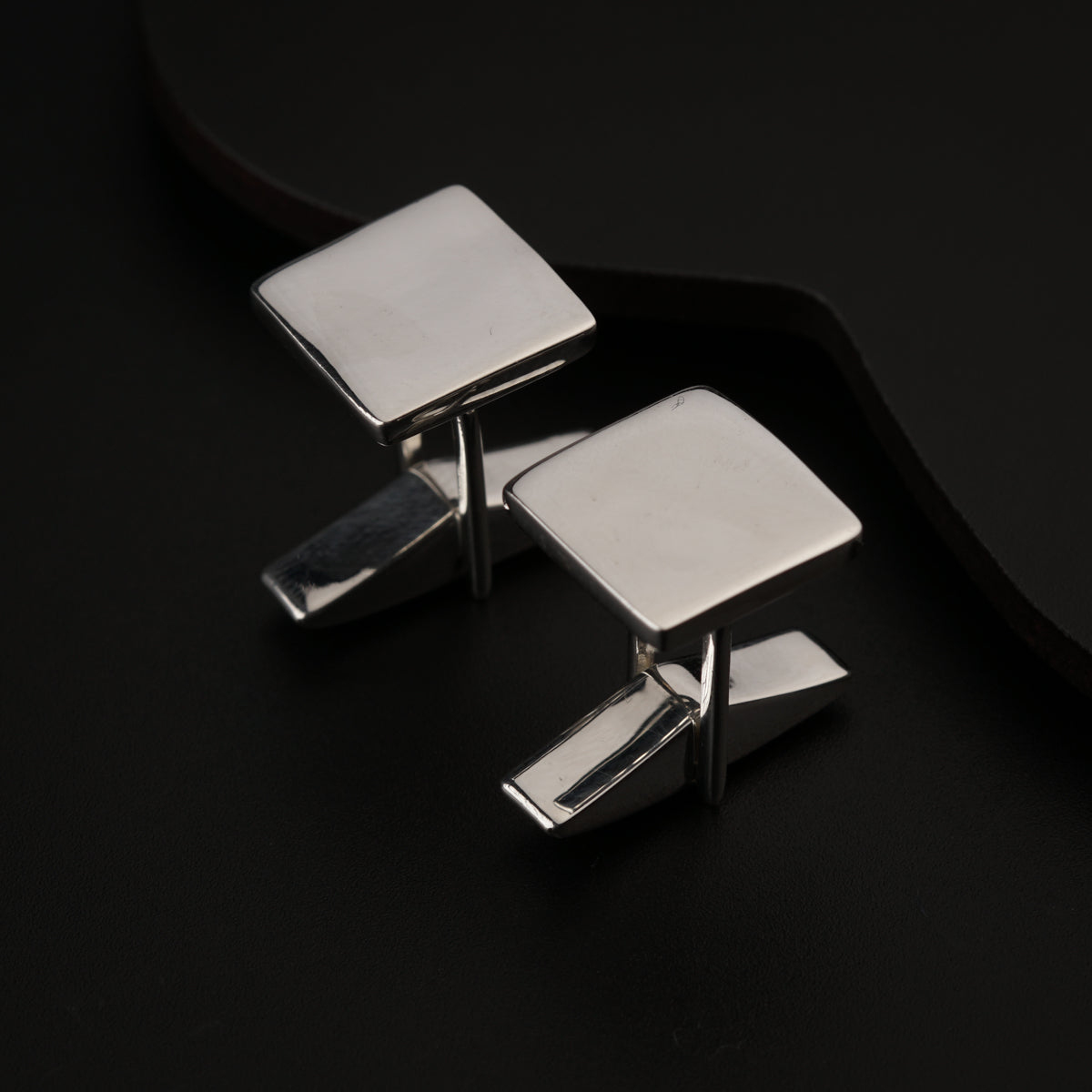 Silver Cufflinks for Men (Customizable)