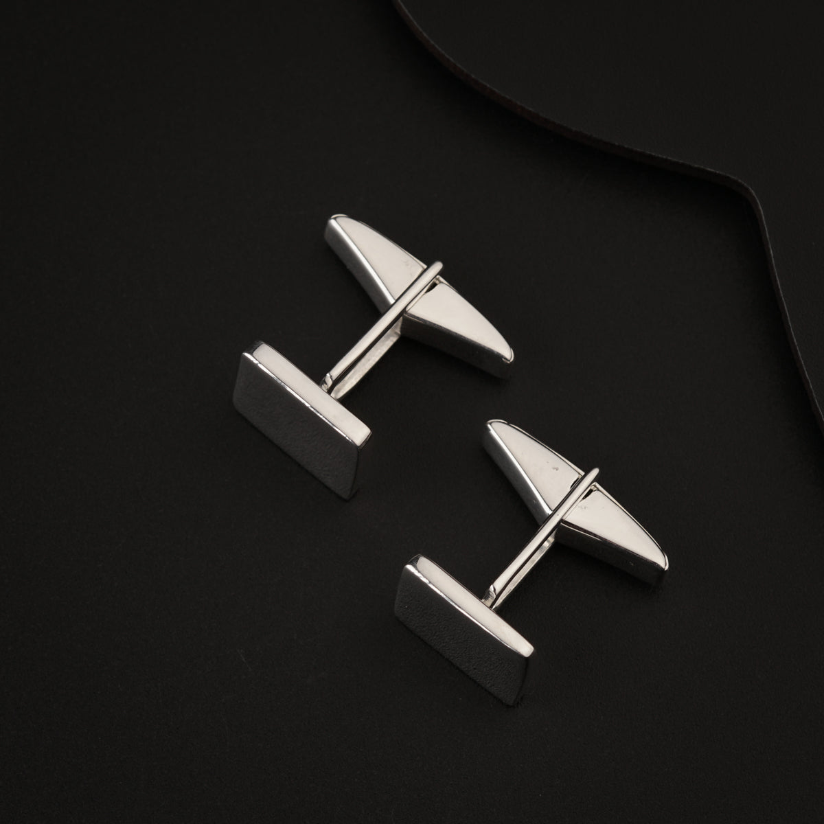 Silver Cufflinks for Men (Customizable)