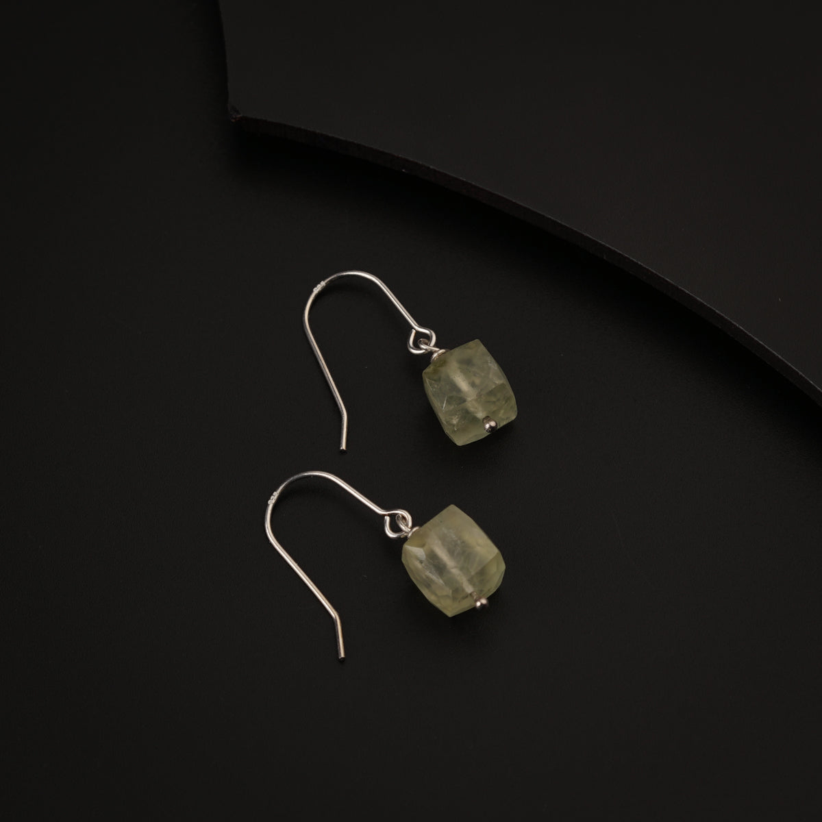 Peridot Silver Earring