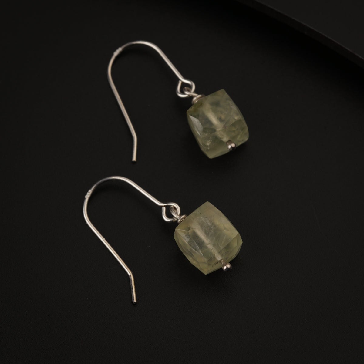 Peridot Silver Earring