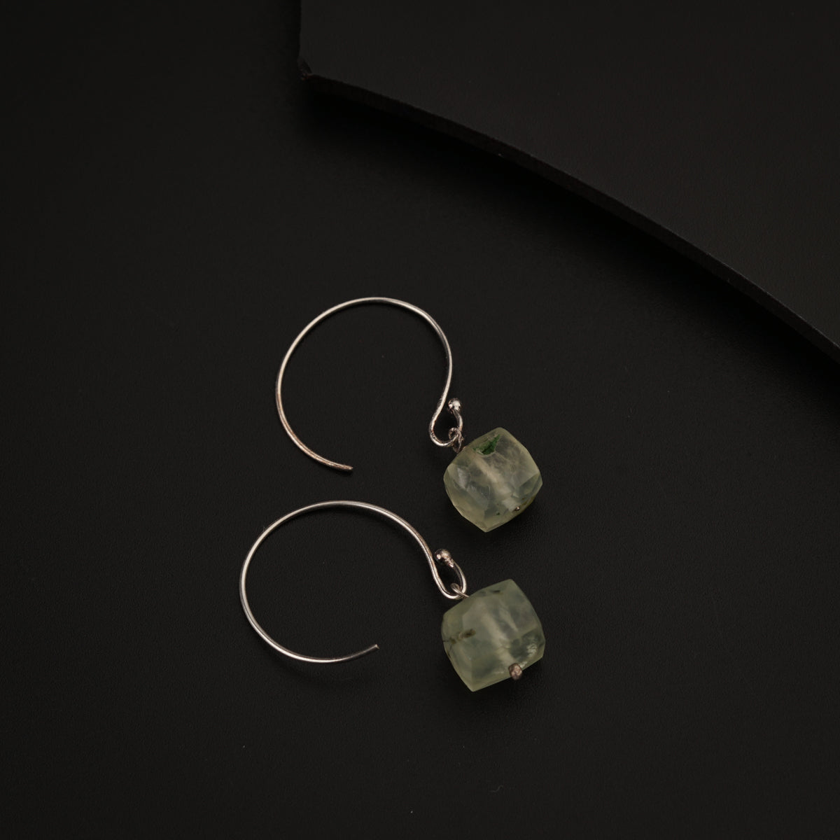 Peridot Silver Earring