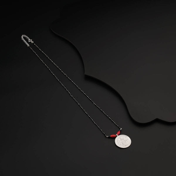 Classic Putali Coral Long Mangalsutra