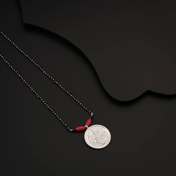 Classic Putali Coral Long Mangalsutra
