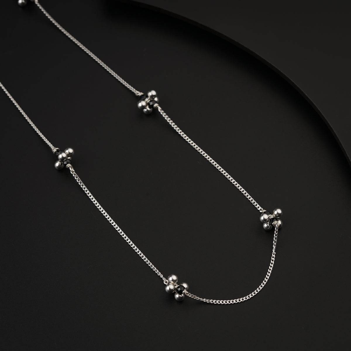 Silver Ghungroo Bunch Chain Mangalsutra