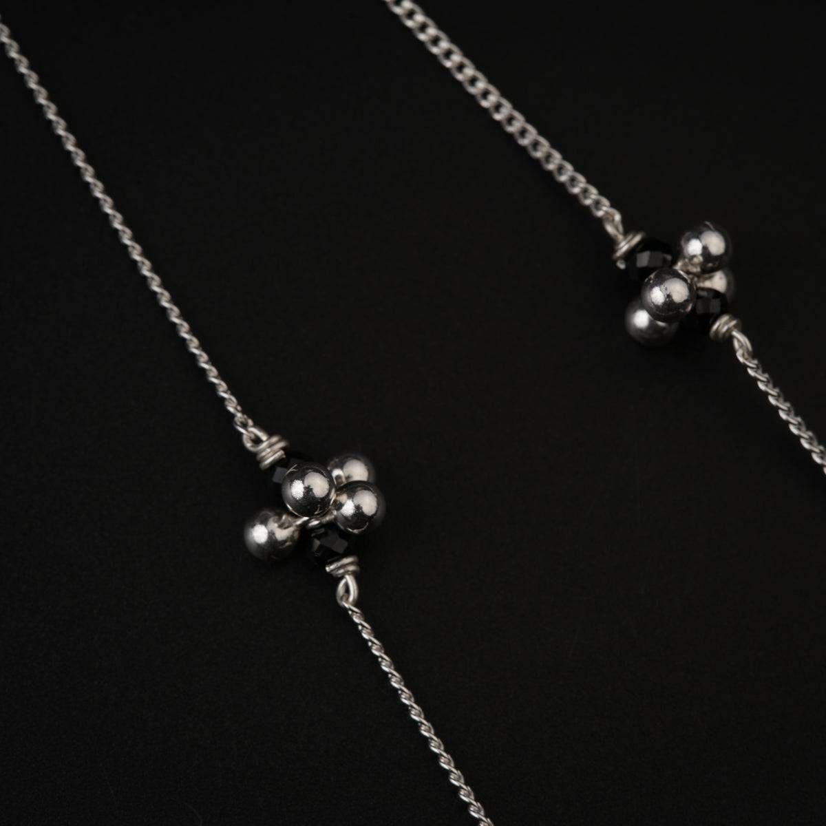 Silver Ghungroo Bunch Chain Mangalsutra