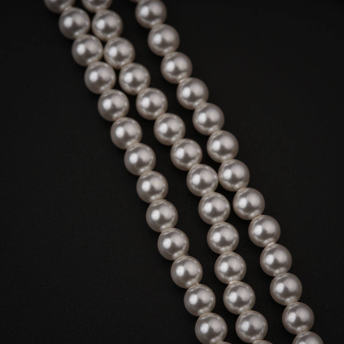 Chalcedony Tanmani Set with Pearls