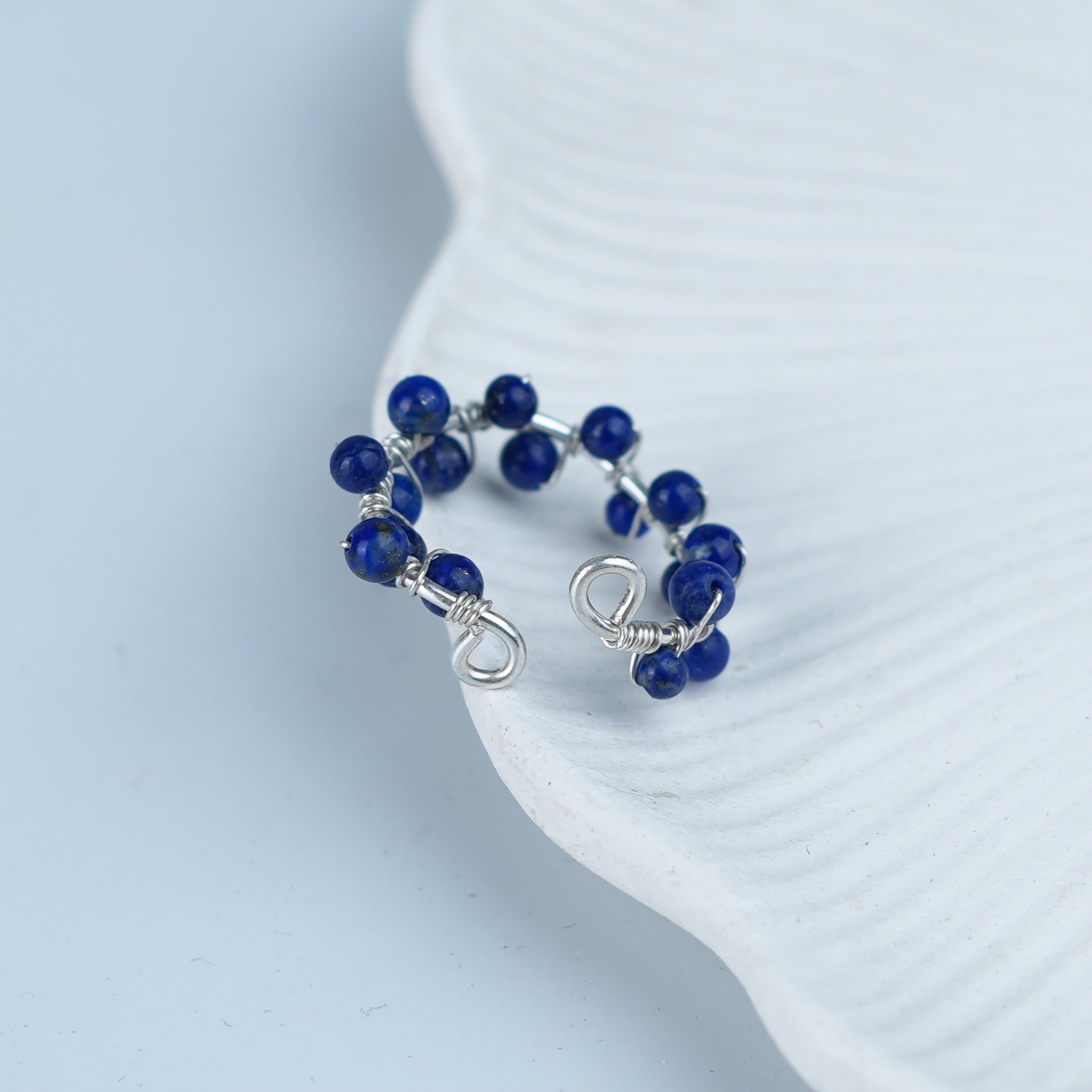 Lapis Lazuli Twisted Ring (Project Handmade)