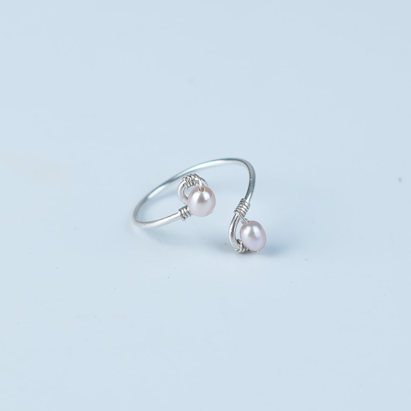 Rice Pearl Ring (Project Handmade)