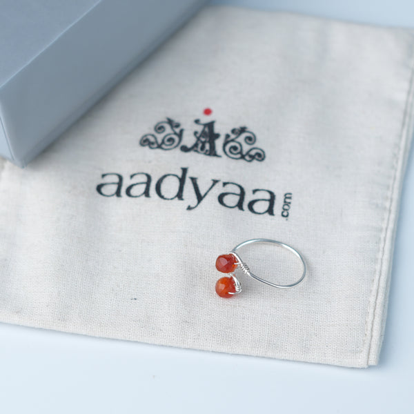 Carnelian Ring (Project Handmade)