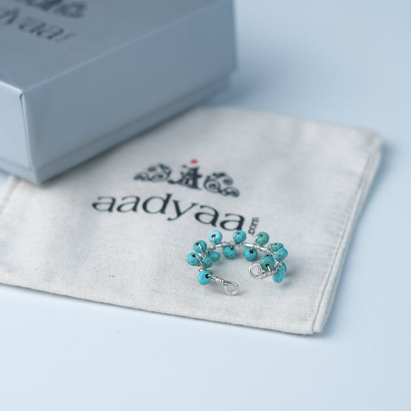 Turquoise Twisted Ring (Project Handmade)
