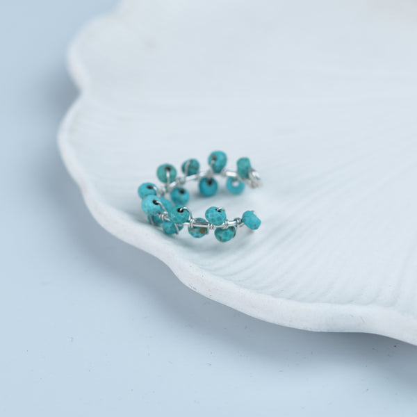 Turquoise Twisted Ring (Project Handmade)