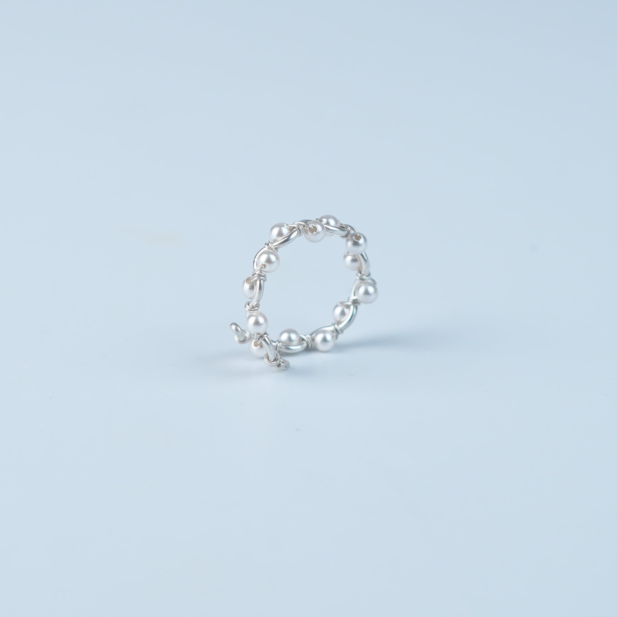 Pearl Twisted Ring (Project Handmade)