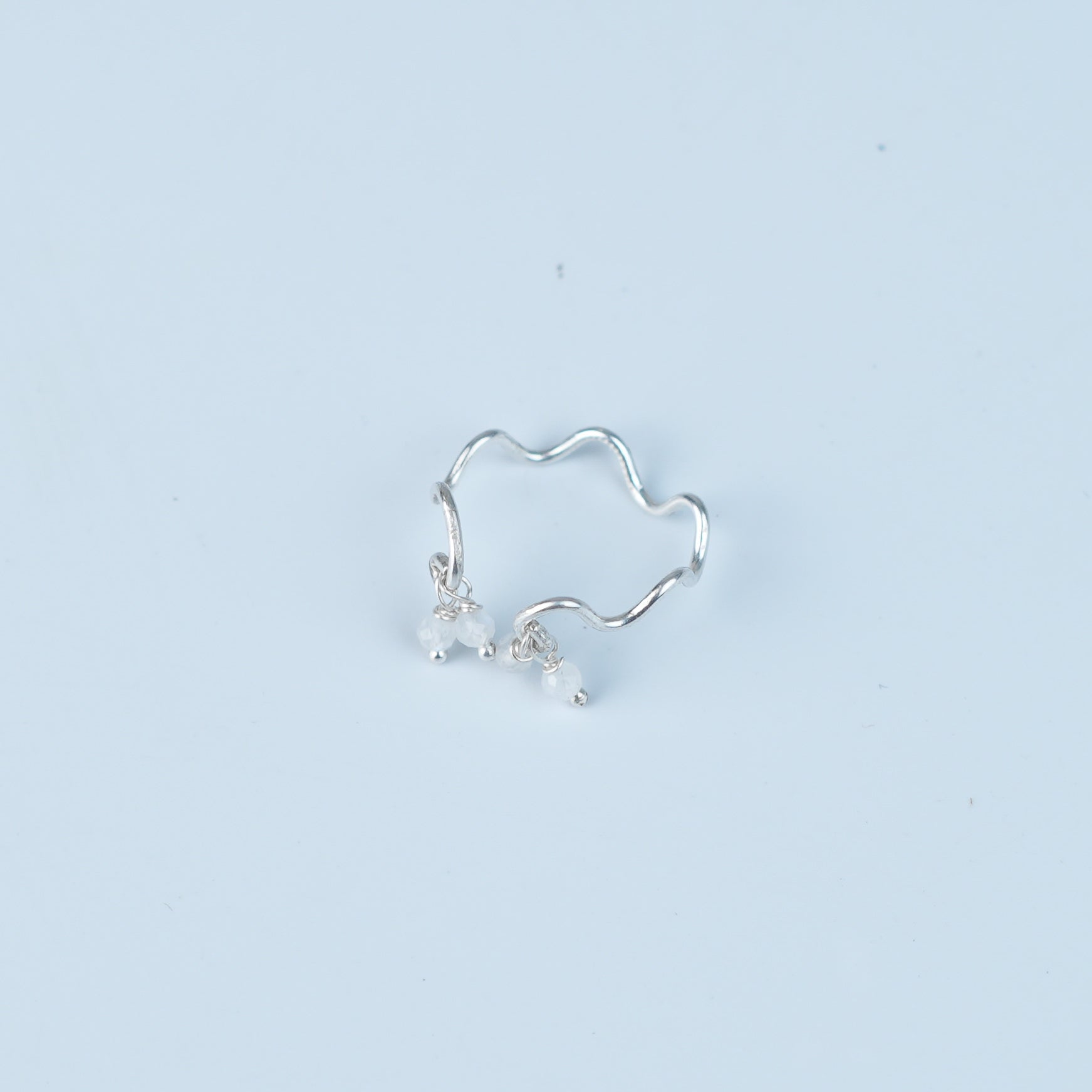 Moonstone Bunch Ring (Project Handmade)