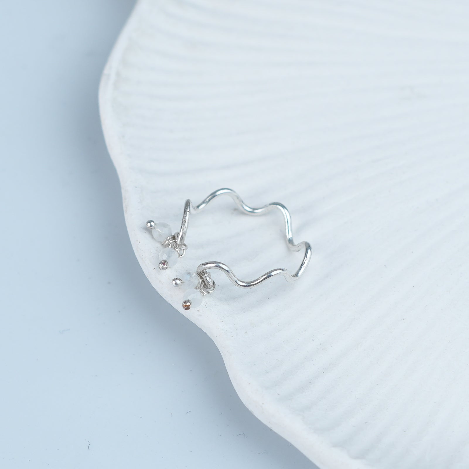 Moonstone Bunch Ring (Project Handmade)