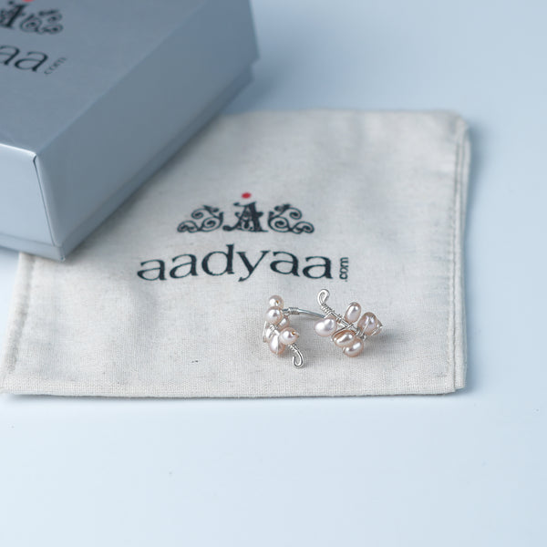 Rice Pearl Twisted Ring (Project Handmade)