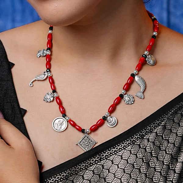 Silver Multicharm Saaj (Made to Order)