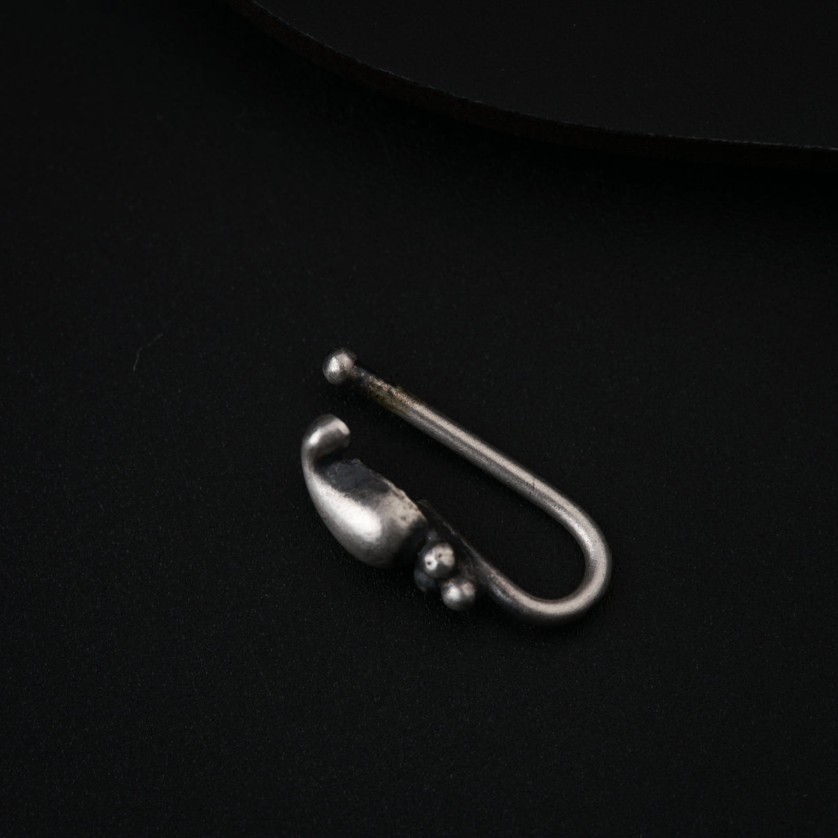 Mini Silver Koyari Nose Pin Clip on