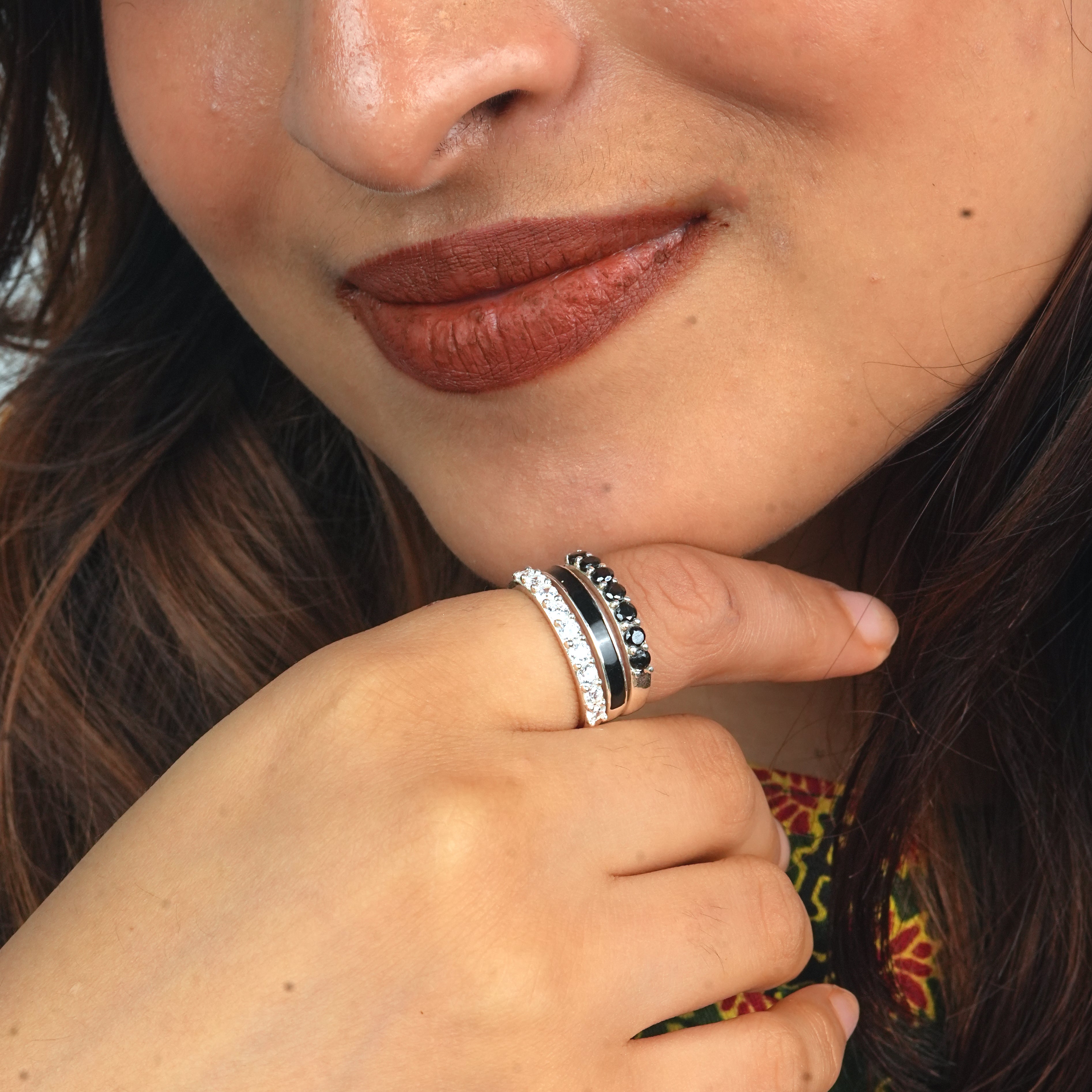 Mangalsutra Stackable Band Ring