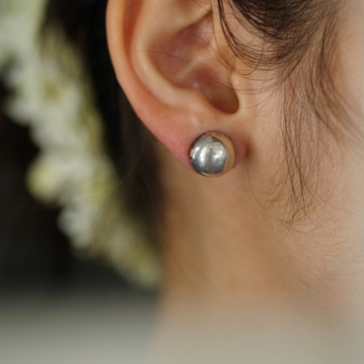 The Small Dome Earrings