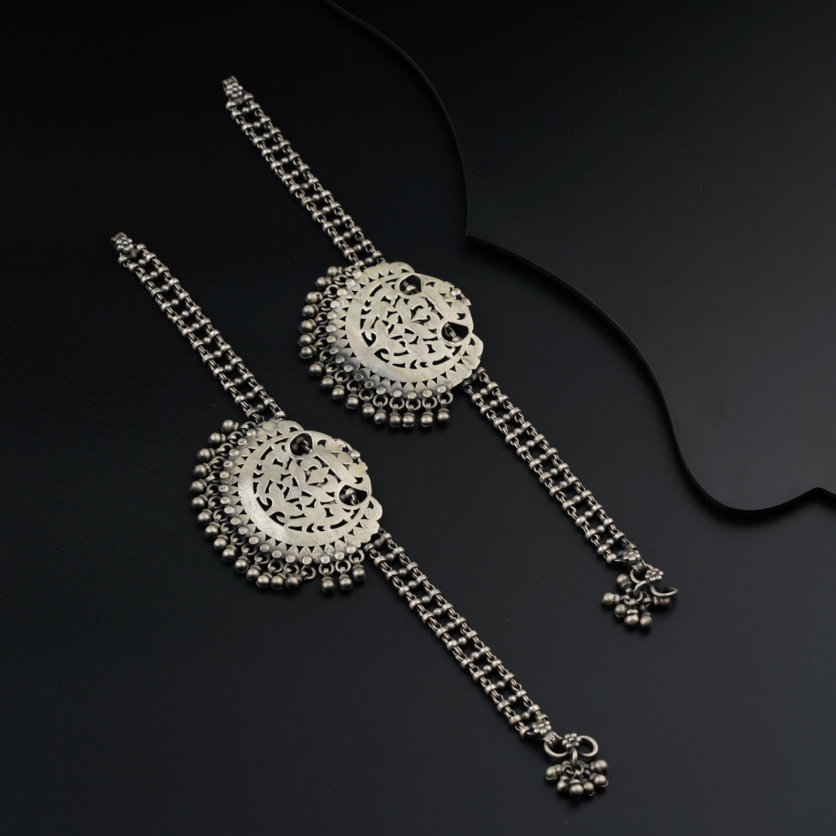 Antique Silver Anklet/Payal