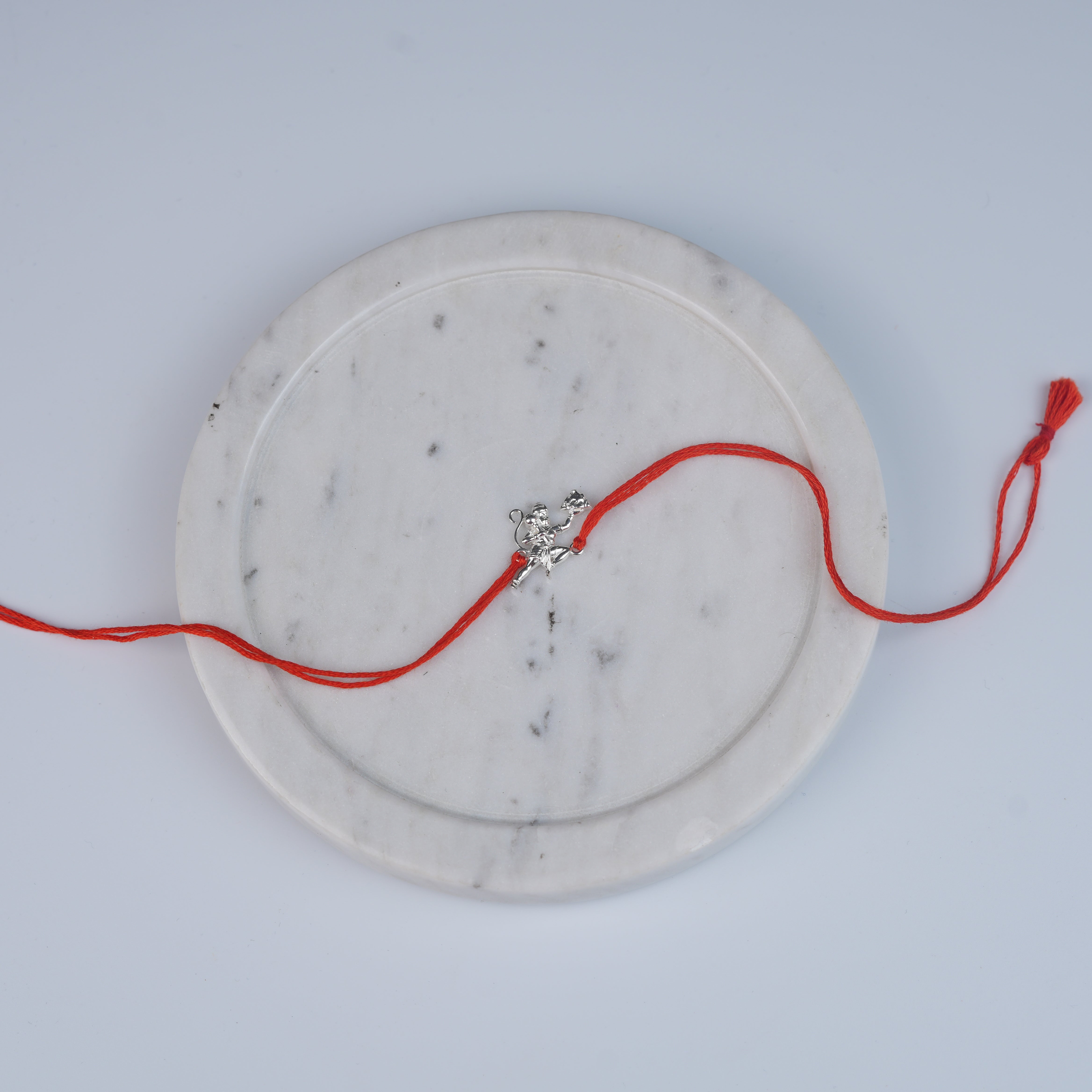 Hanuman Silver Rakhi (Project Handmade)