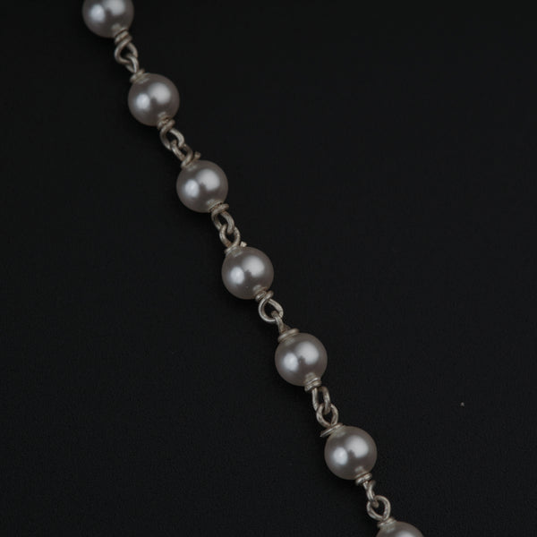Silver Coin Necklace House of Aadyaa