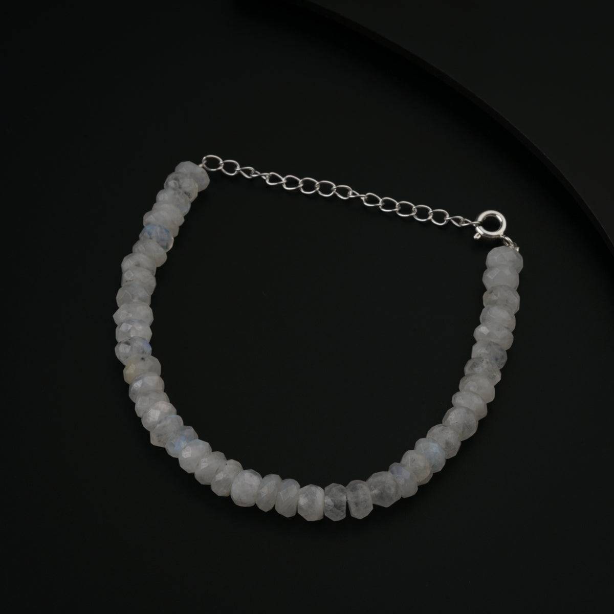 Moonstone Silver Bracelet