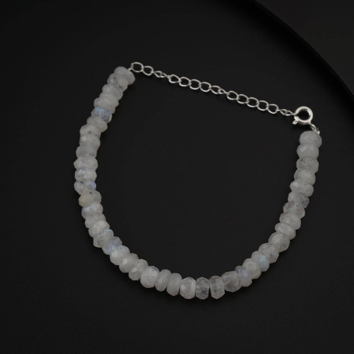 Moonstone Silver Bracelet