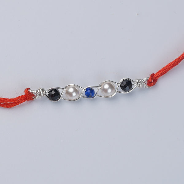 Evil Eye Wrapped Rakhi (Project Handmade)