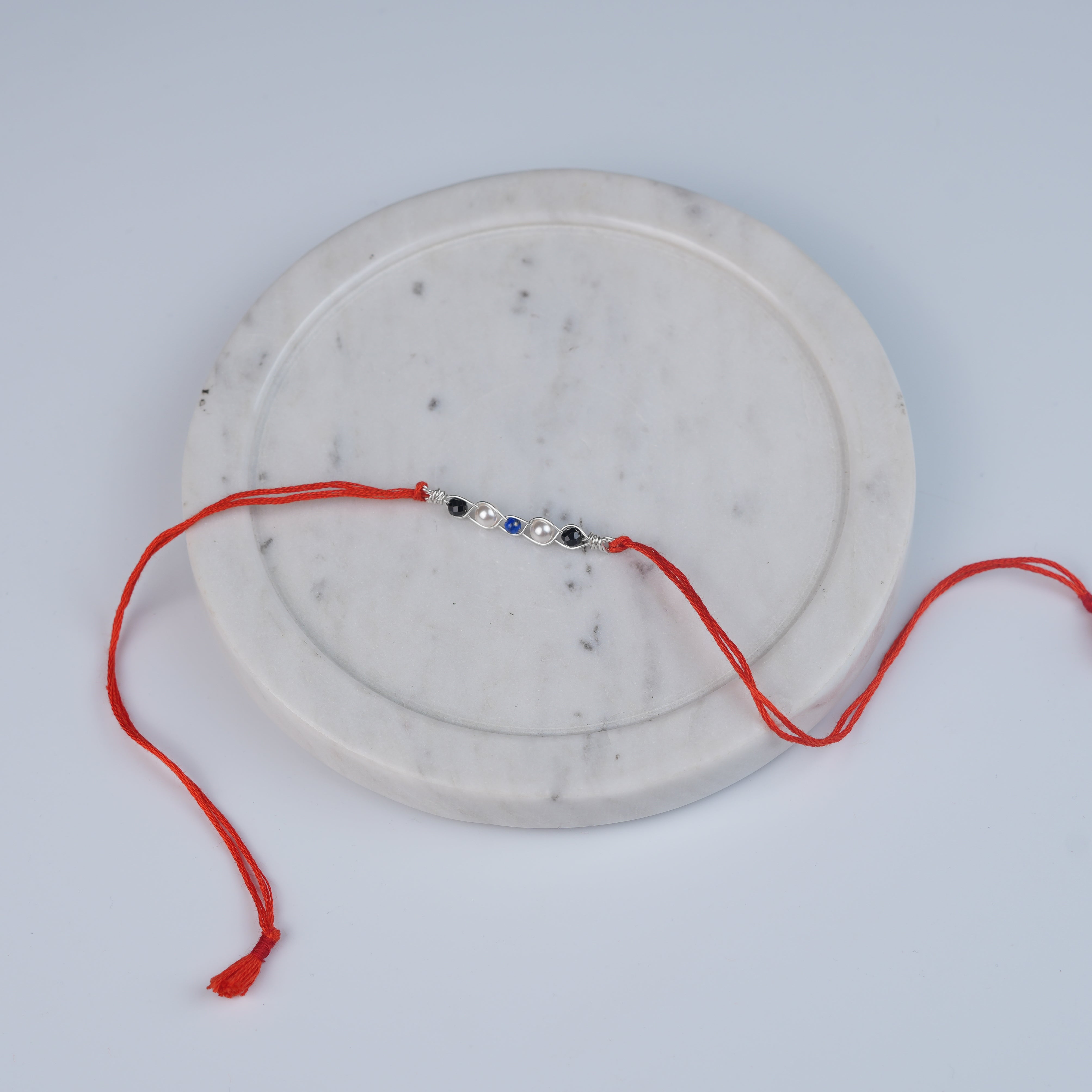 Evil Eye Wrapped Rakhi (Project Handmade)