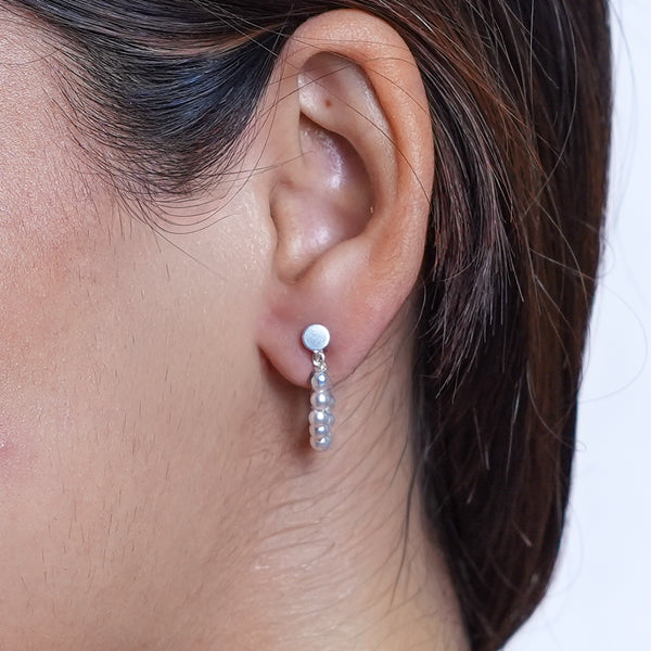 Pearl and Chain Earrings (Project Handmade)
