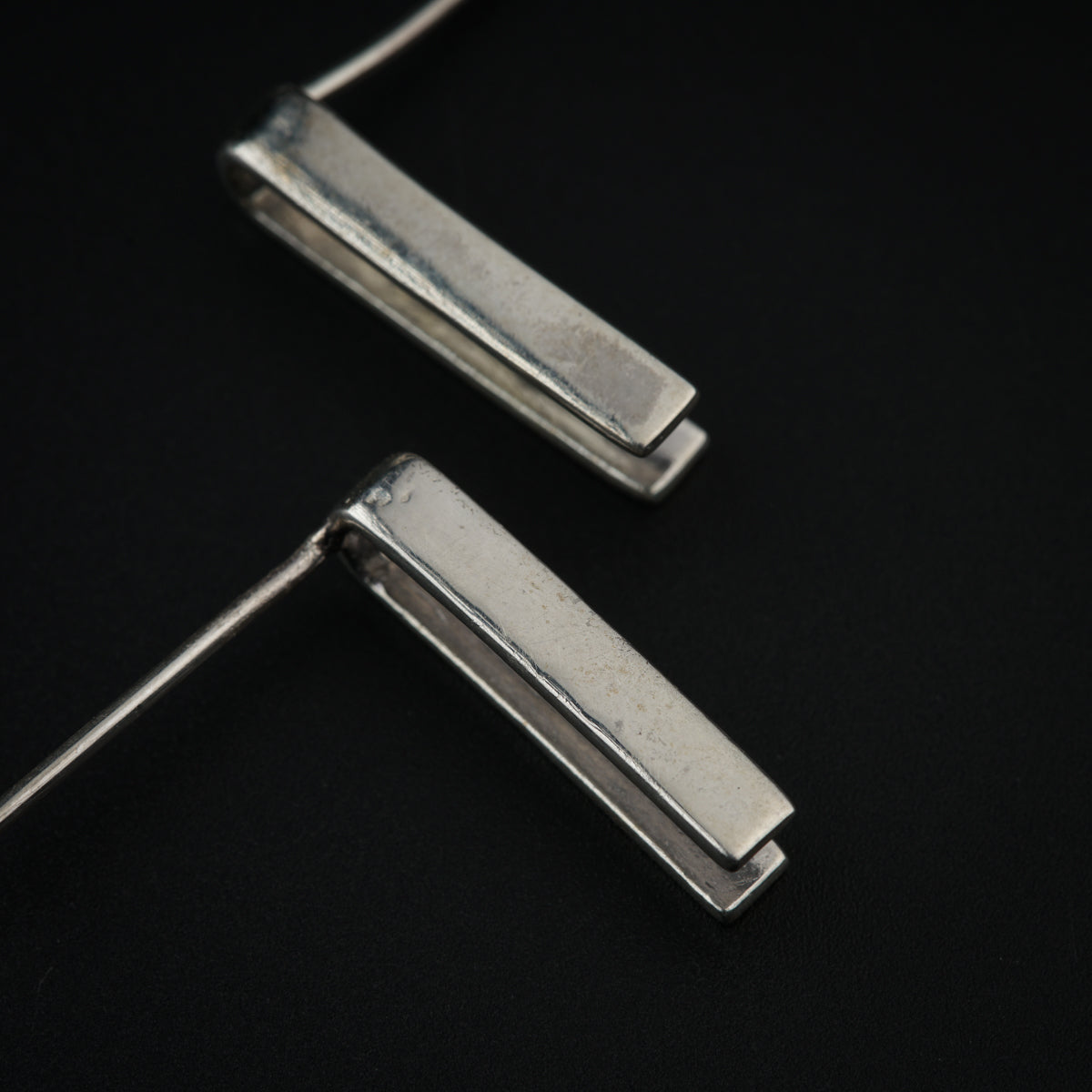 Silver Bar Studs