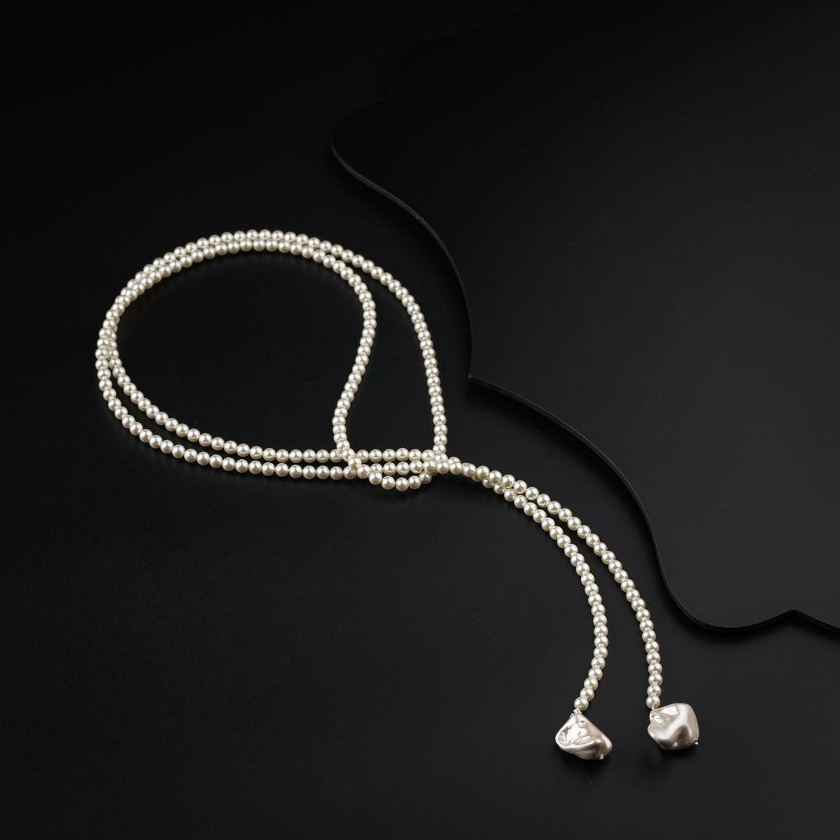 Tie and Wear Pearls Necklace