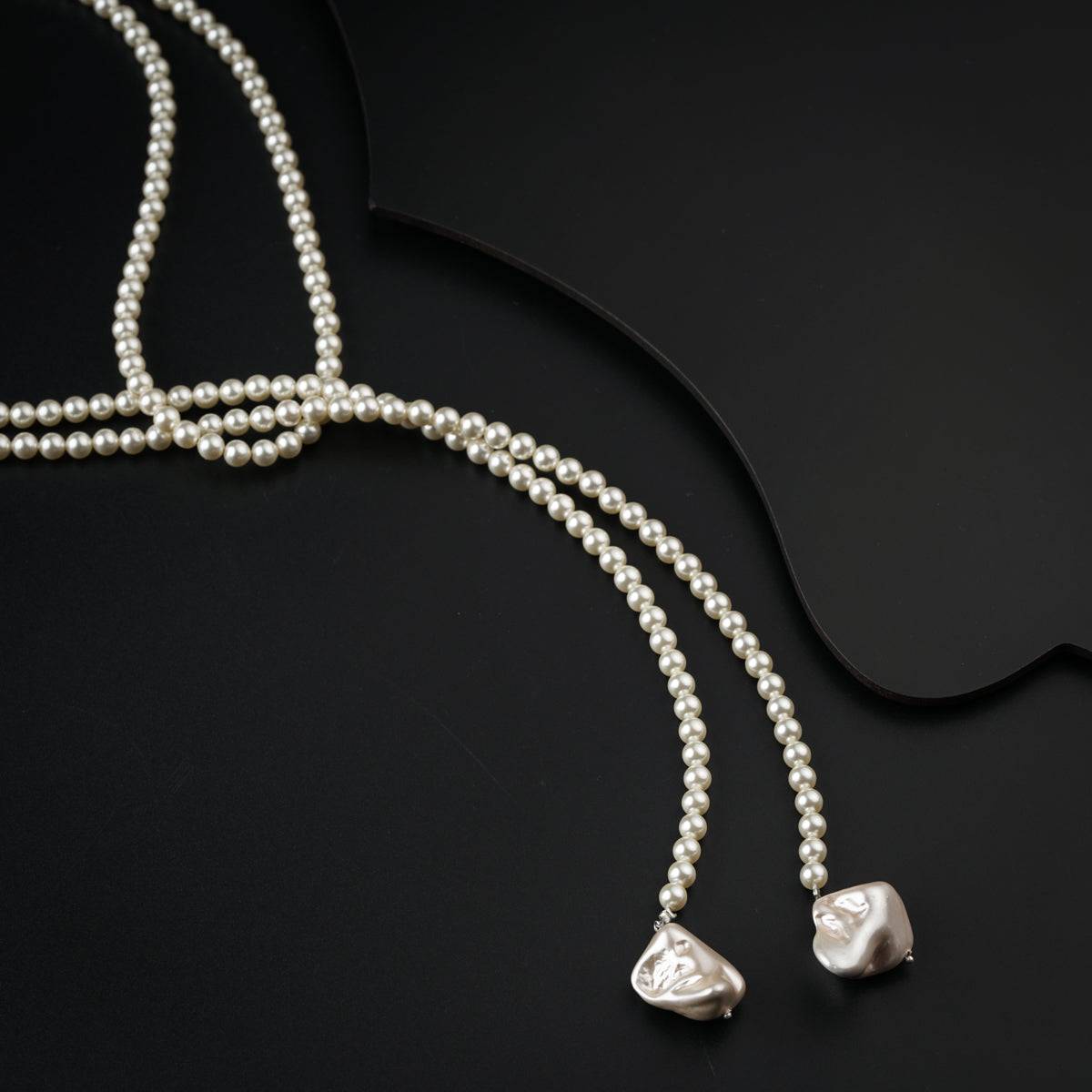 Tie and Wear Pearls Necklace