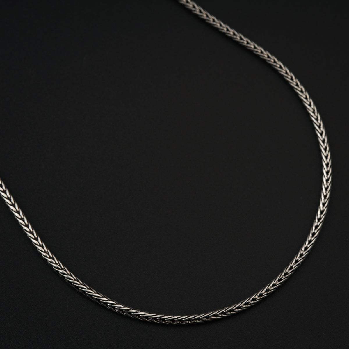 Silver Chain for Men / Women ( 16 inches )