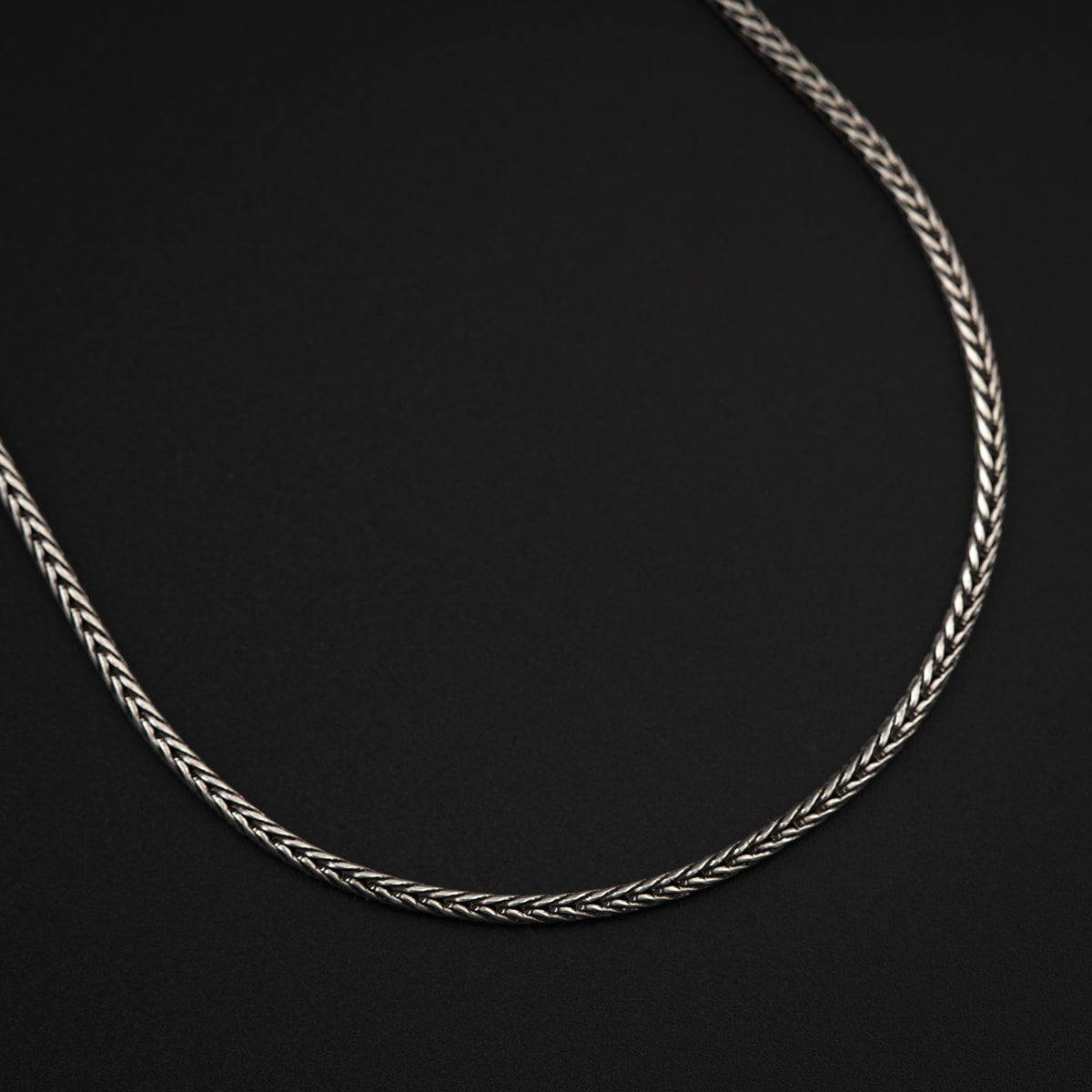 Silver Chain for Men / Women ( 18 inches )