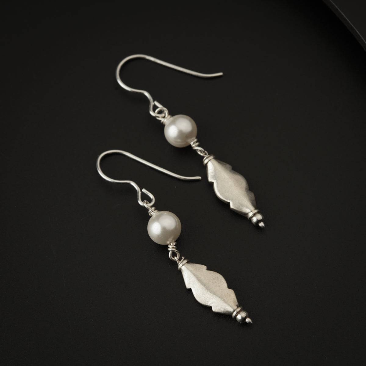 Pearl Silver Earring