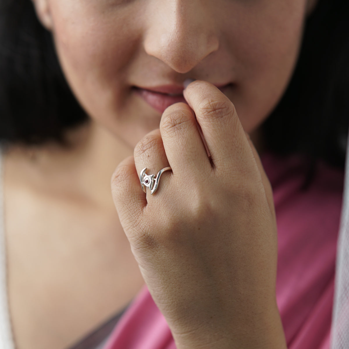 Silver Nakshatra Ring