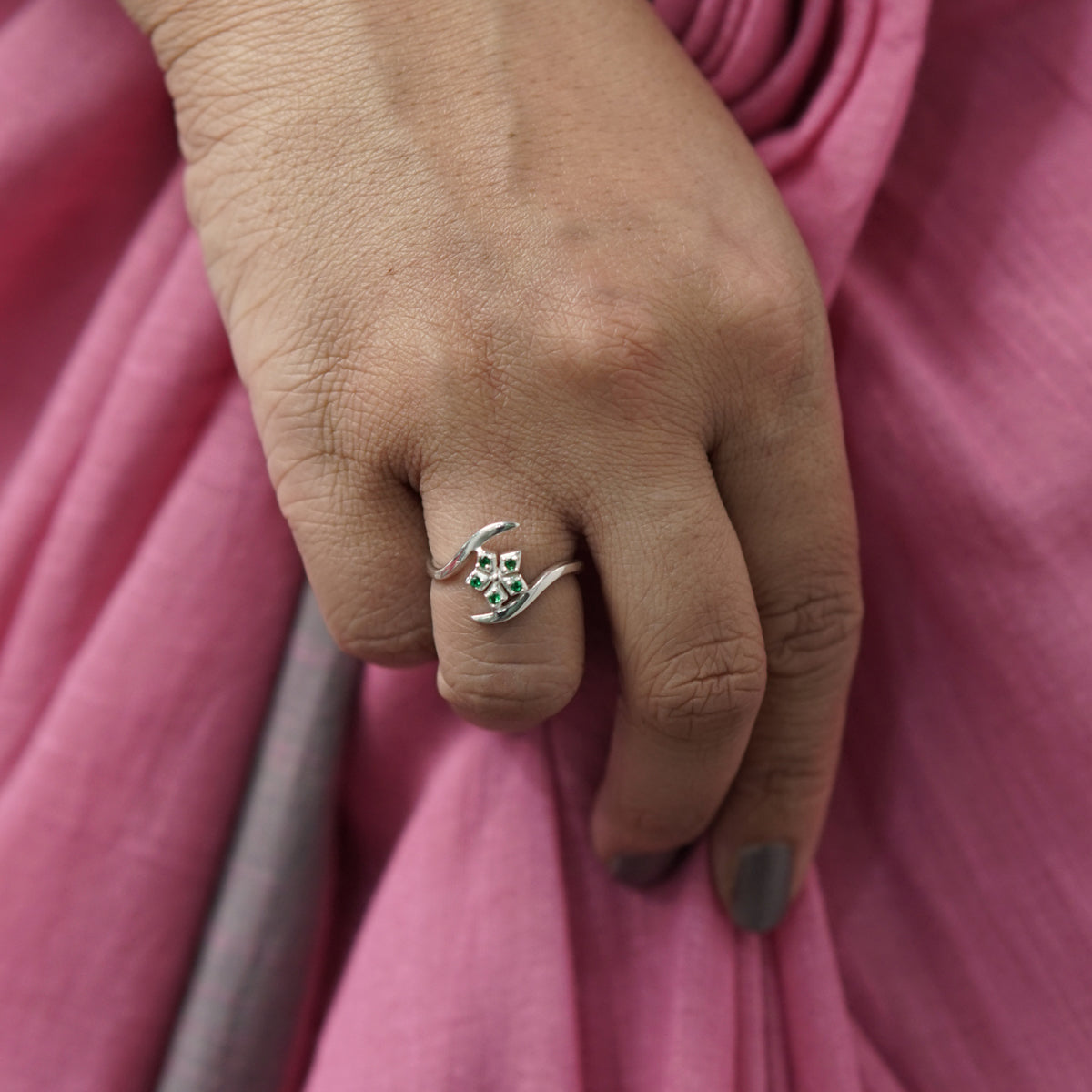 Silver Nakshatra Ring