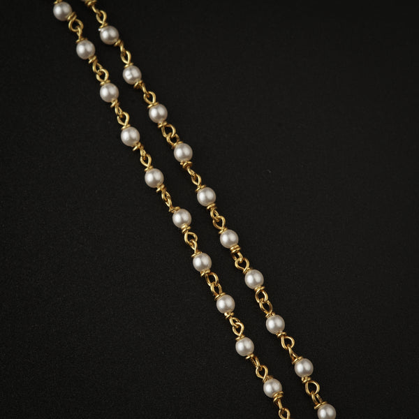 Garnet Mundavali |  92.5 Silver | 22K Gold Plated
