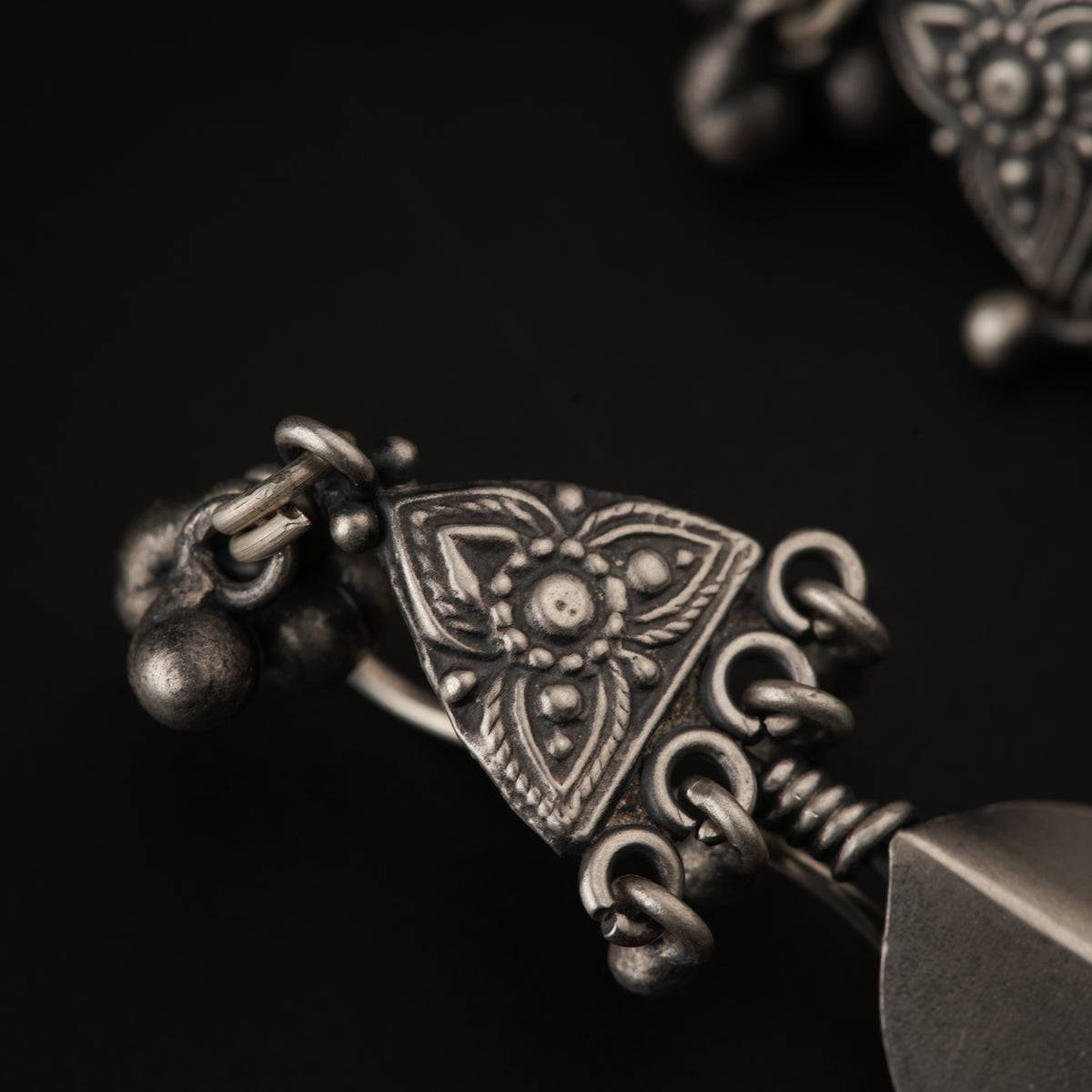 Ognia Jaisalmer Silver Earrings