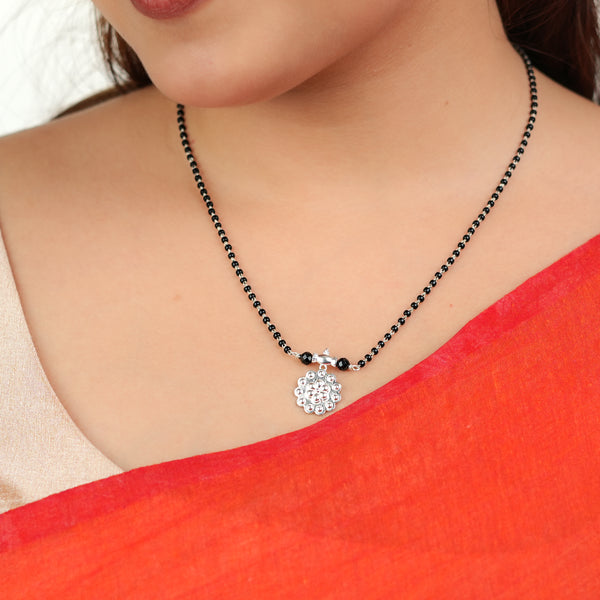 Silver Taali Mangalsutra