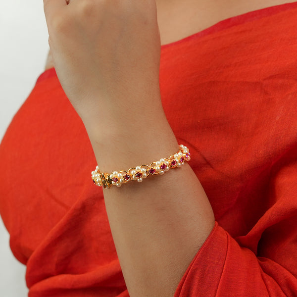 22K Gold Plated Fashion Pearl Tode