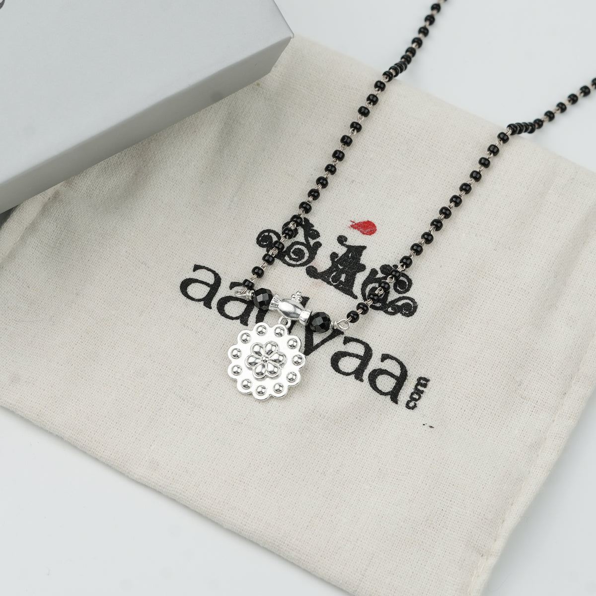 Silver Taali Mangalsutra